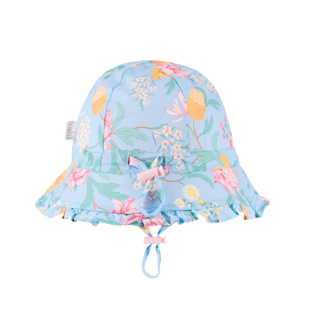 TOSHI BELL HAT MATILDA WARATAH SKY