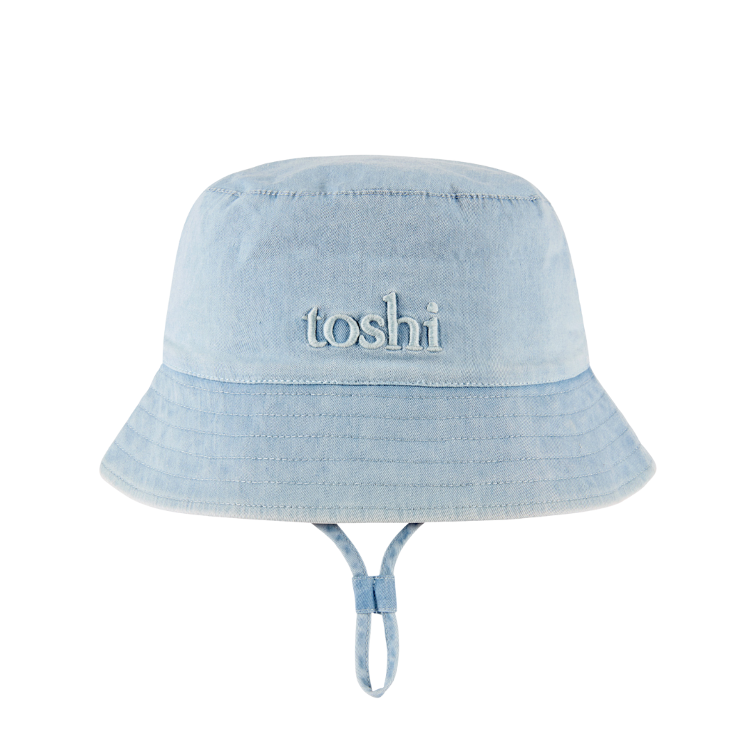 TOSHI BUCKET HAT BILLY DENIM