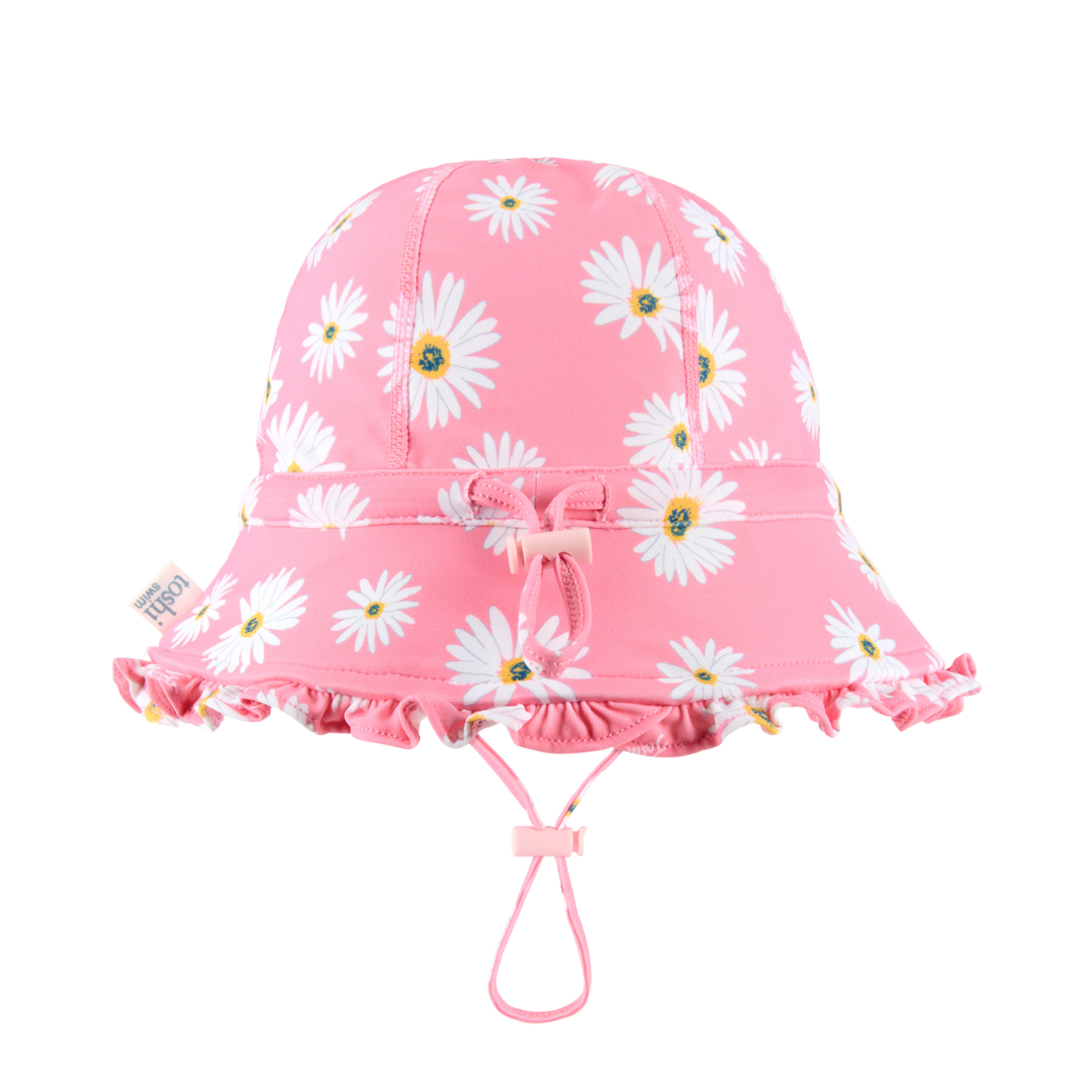 TOSHI SWIM BELL HAT RIPPLE DAISY WATERMELON