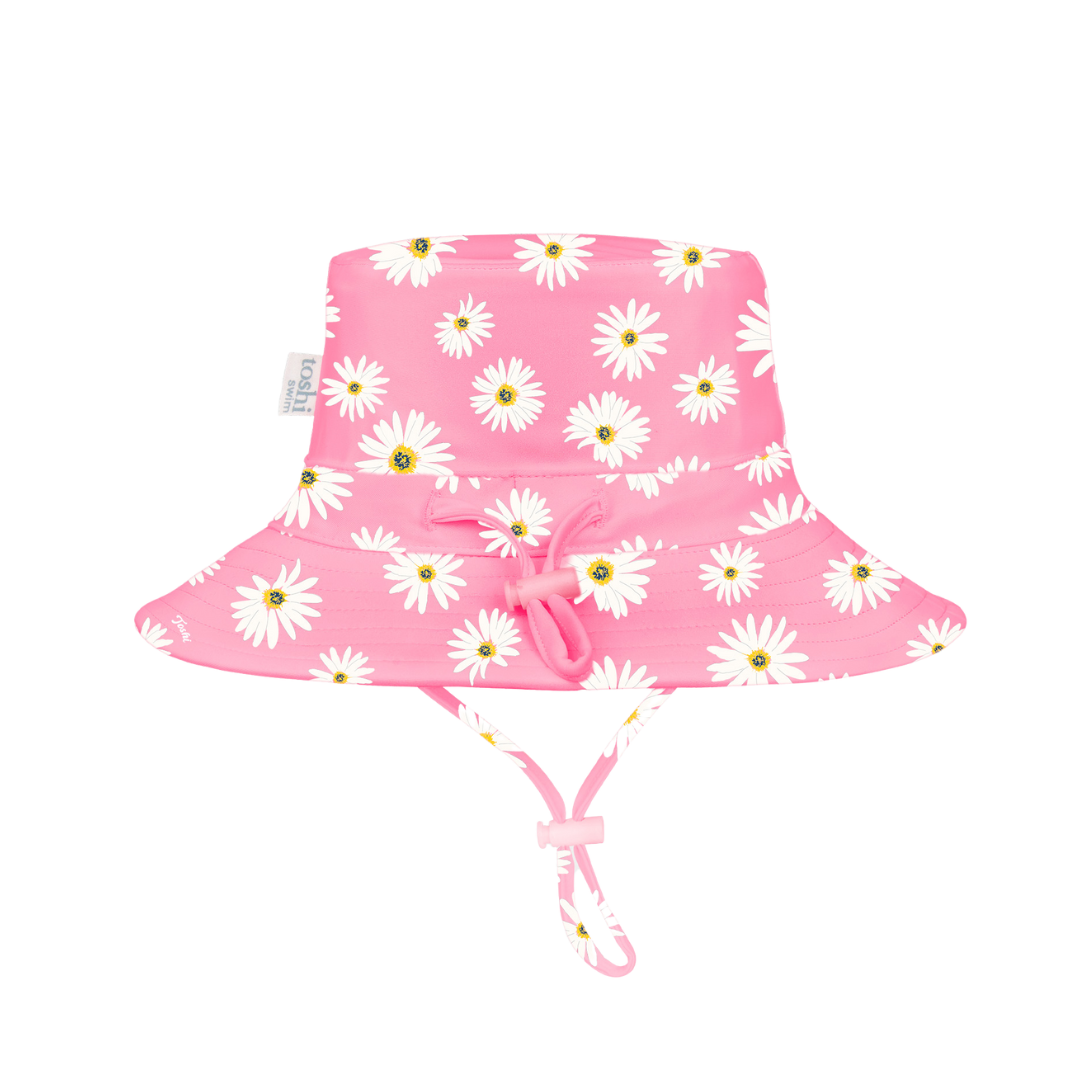 TOSHI SWIM SUNHAT PARADISE DAISY WATERMELON