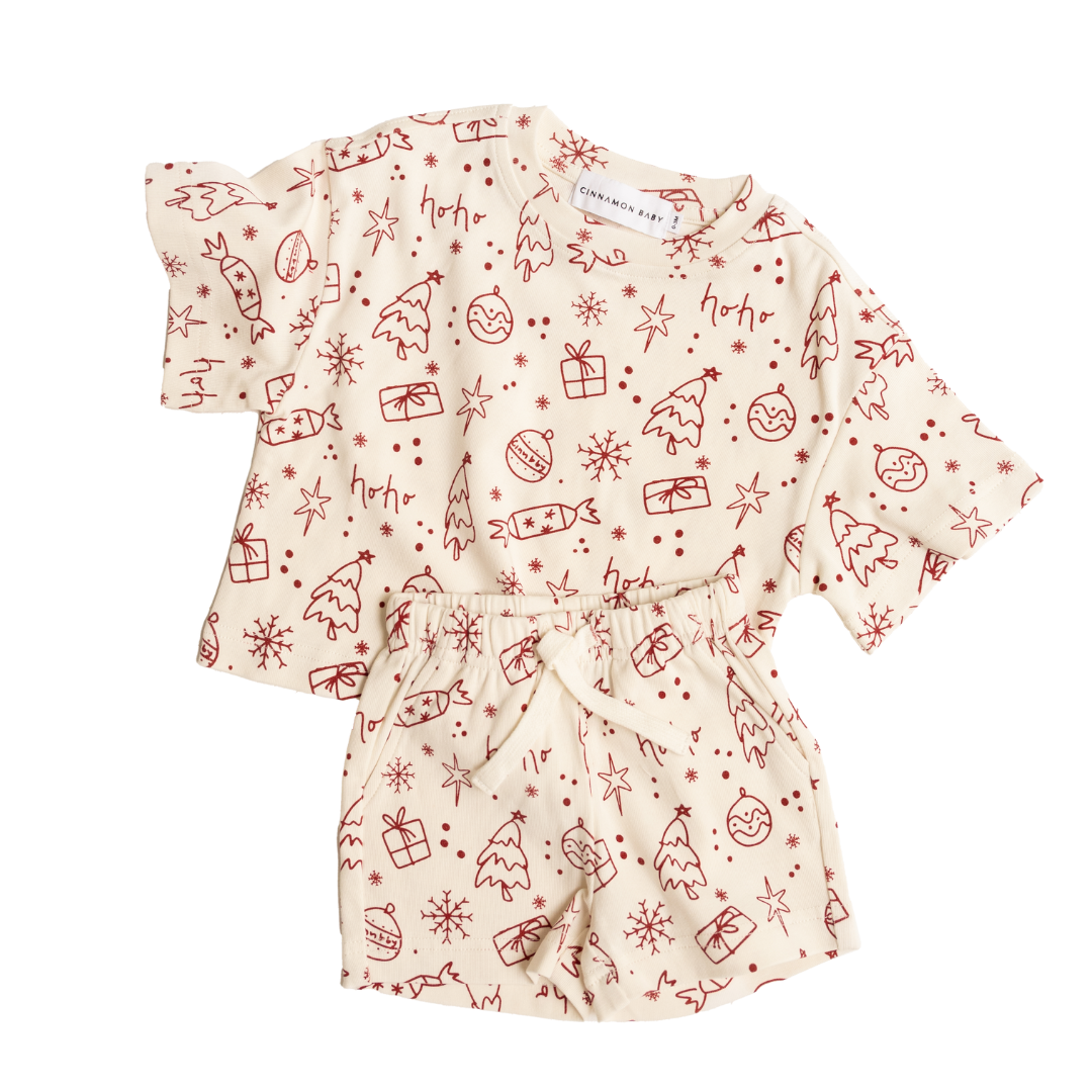 CINNAMON BABY JOLLY SET - CREAM