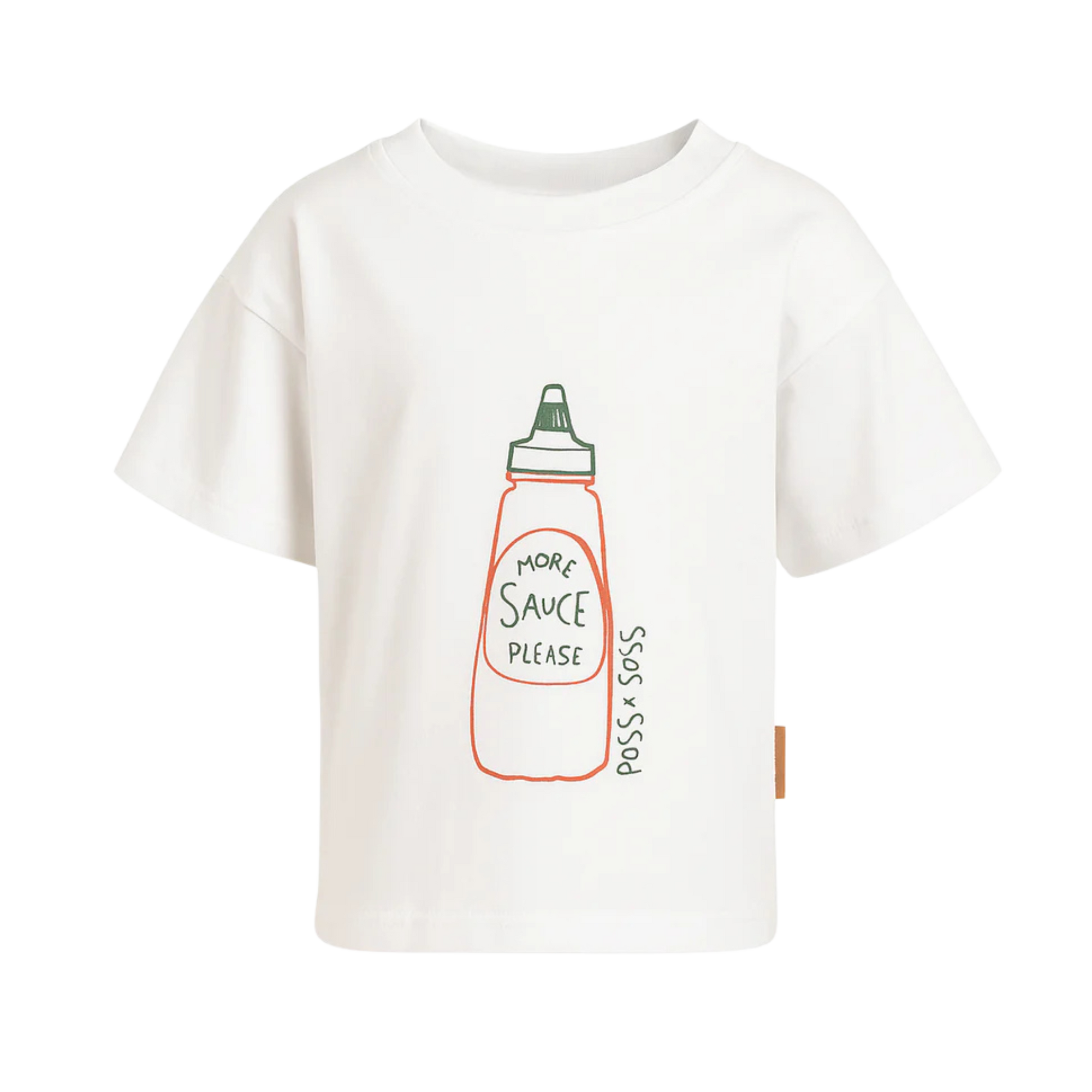 POSS & SOSS MORE SAUCE PLEASE OVERSIZED TEE