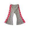 POSS & SOSS HEART FLARES IN LEOPARD