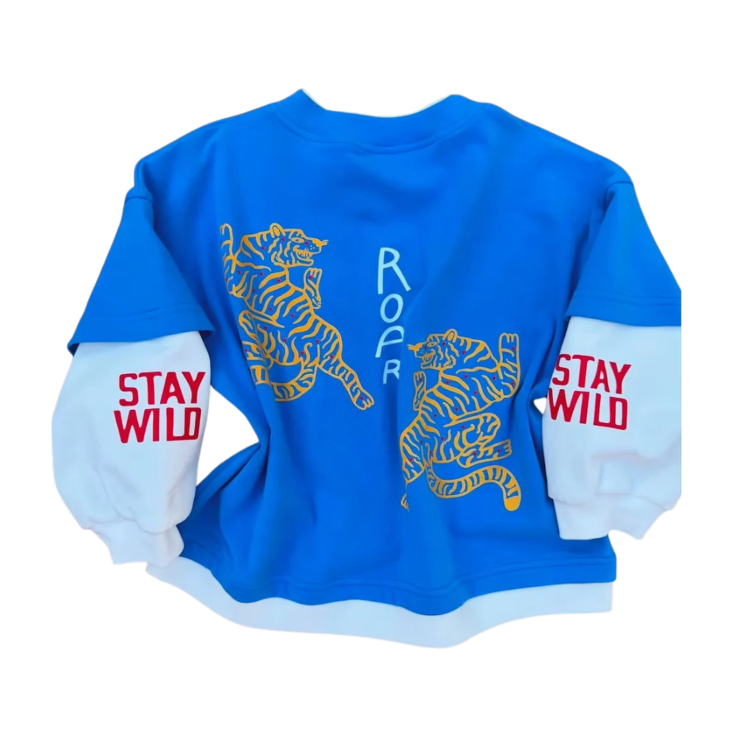 WYLDE THE LABEL ROAR LAYER TEE