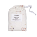 SNUGGLE HUNNY UP & AWAY FITTED COT SHEET