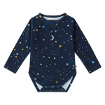 SNUGGLE HUNNY STARRY NIGHT LONG SLEEVE BODYSUIT