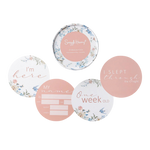 SNUGGLE HUNNY SWEET SWALLOWS & ROSA REVERSIBLE MILESTONE CARDS