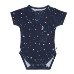 SNUGGLE HUNNY STARRY NIGHT SHORT SLEEVE BODYSUIT