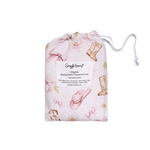 SNUGGLE HUNNY BOOTS & BOWS BASSINET SHEET / CHANGE PAD COVER