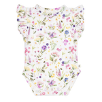 SNUGGLE HUNNY GARCIE SHORT SLEEVE BODYSUIT WITH FRILL