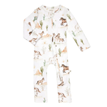 SNUGGLE HUNNY WILD HORSES SNUGGLESUIT CONVERTIBLE ROMPER