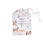 SNUGGLE HUNNY WILD HORSES BASSINET SHEET / CHANGE PAD COVER
