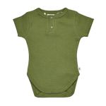 SNUGGLE HUNNY OLIVE SHORT SLEEVE BODYSUIT