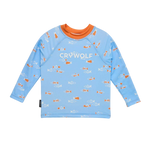 CRYWOLF BABY RASH VEST - FISH SCHOOL