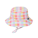 CRYWOLF SWIM BUCKET HAT - POP GINGHAM