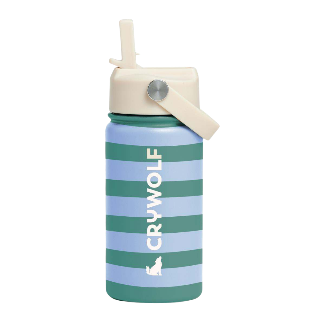 CRYWOLF DRINK BOTTLE 360ML - DECK STRIPE
