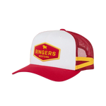 RINGERS WESTERN CUNNINGHAM KIDS TRUCKER CAP - RED