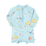 SNUGGLE HUNNY BLUE LITTLE SUBS SWIM SHORTIE