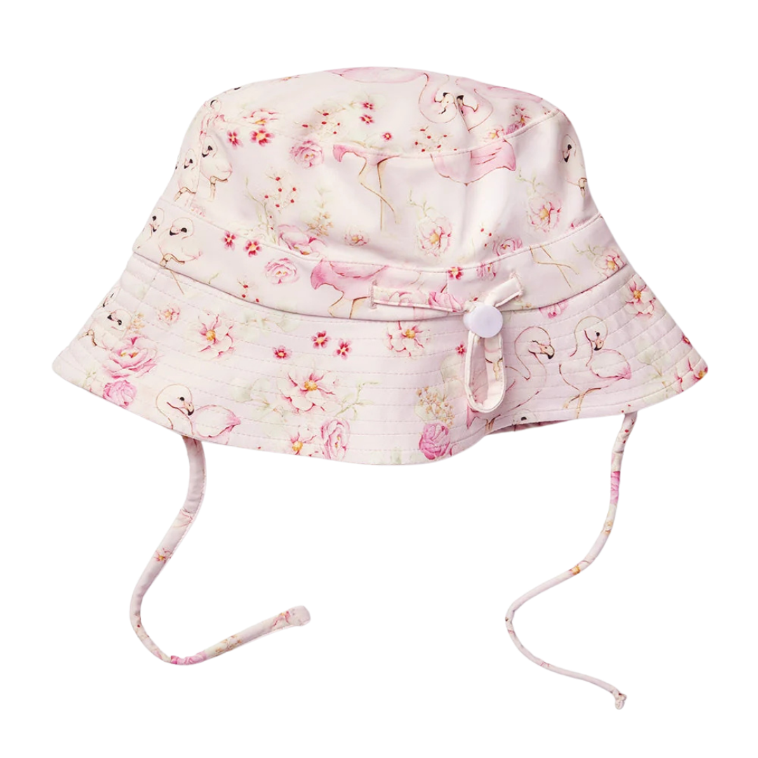 SNUGGLE HUNNY FLAMINGOS SWIM HAT