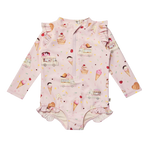 SNUGGLE HUNNY ICE CREAM FRILL SWIMSUIT