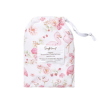 SNUGGLE HUNNY FLAMINGO BASSINET SHEET / CHANGE PAD COVER