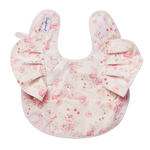 SNUGGE HUNNY FLAMINGOS FRILL SNUGGLE BIB
