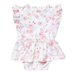 SNUGGLE HUNNY FLAMINGOS SHORT SLEEVE DRESS