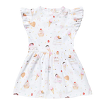 SNUGGLE HUNNY ICE CREAMS SHORT SLEEVE DRESS