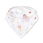 SNUGGLE HUNNY ICE CREAMS DRIBBLE BIB