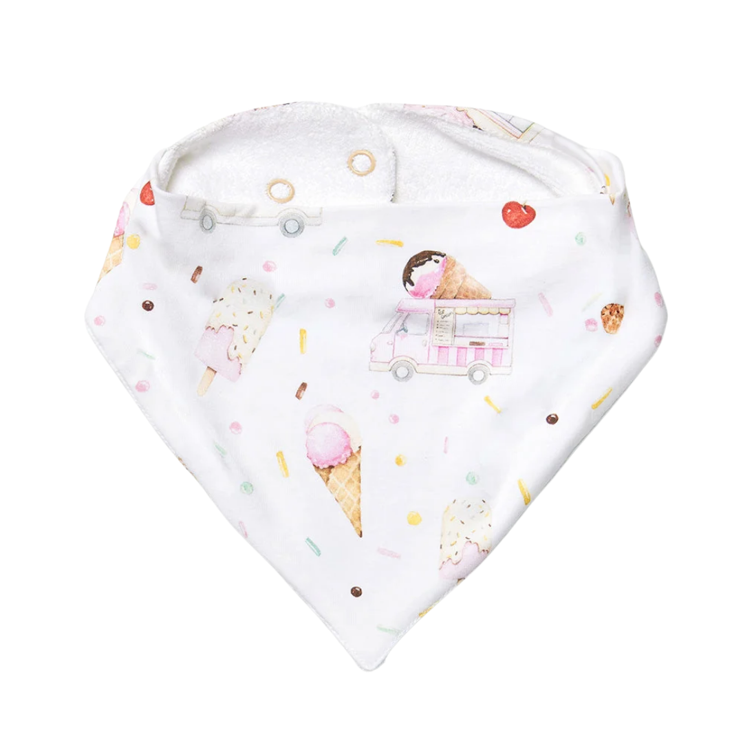 SNUGGLE HUNNY ICE CREAMS DRIBBLE BIB