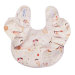 SNUGGLE HUNNY ICE CREAMS FRILL SNUGGLE BIB