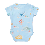 SNUGGLE HUNNY BLUE LITTLE SUBS SHORT SLEEVE BODYSUIT