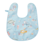 SNUGGLE HUNNY BLUE LITTLE SUBS SNUGGLE BIB