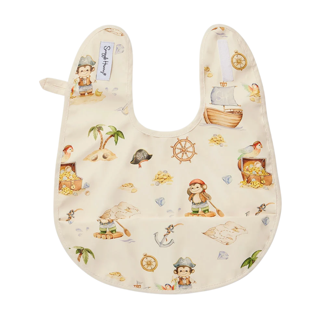 SNUGGLE HUNNY TREASURE ISLAND SNUGGLE BIB