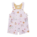 SNUGGLE HUNNY ICE CREAMS OVERALL SHORTS