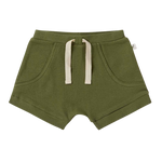 SNUGGLE HUNNY KIDS OLIVE SHORTS