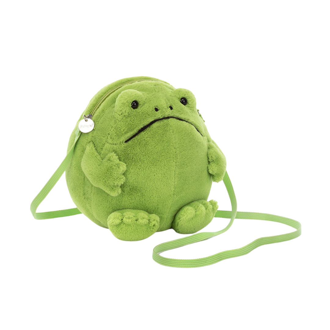 JELLYCAT RICKY RAIN FROG BAG