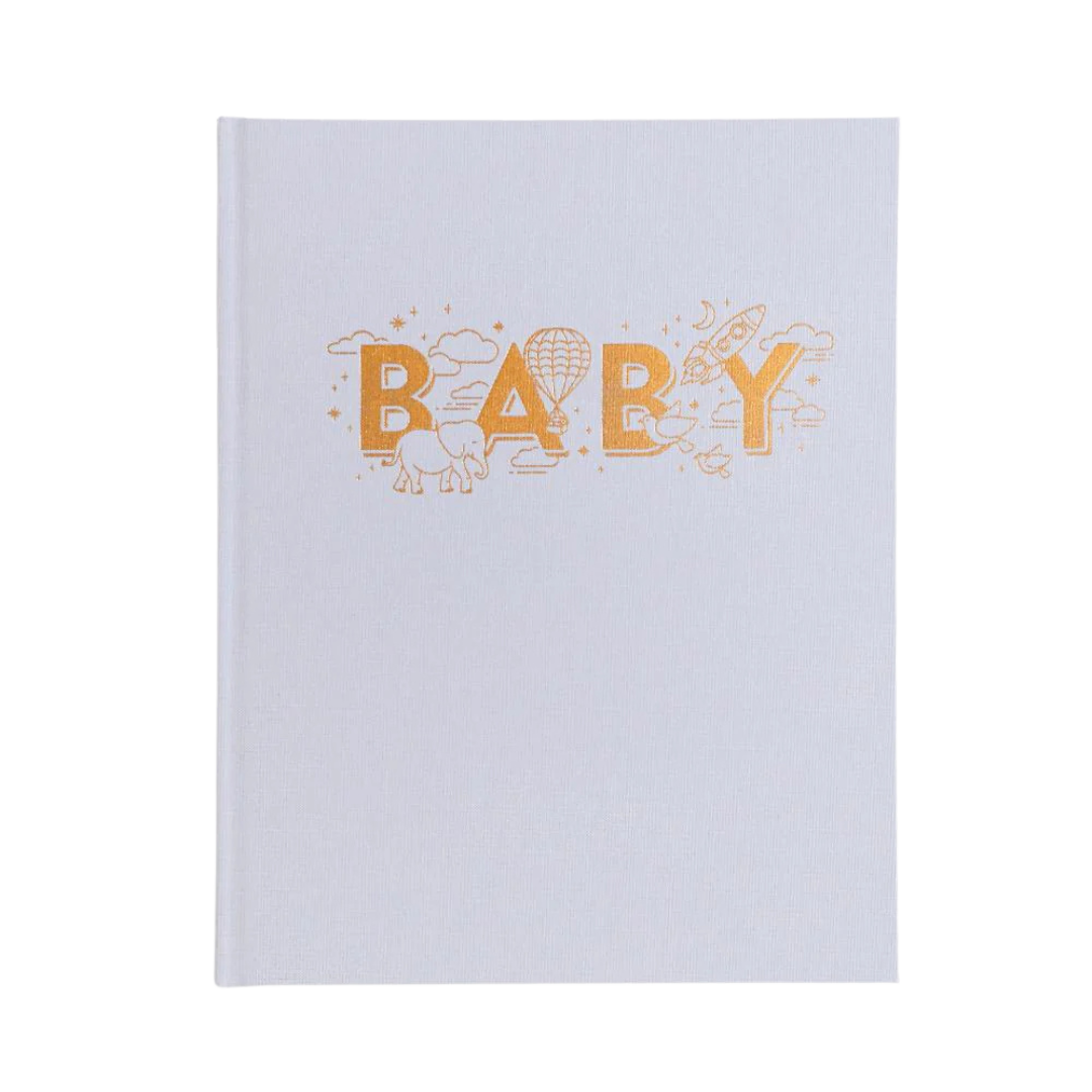 FOX & FALLOW BABY BOOK GREY