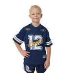 RINGERS WESTERN SINCE 2012 KIDS UNISEX FOOTBALL JERSEY - COLLEGE NAVY