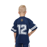 RINGERS WESTERN SINCE 2012 KIDS UNISEX FOOTBALL JERSEY - COLLEGE NAVY