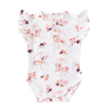 SNUGGLE HUNNY CAROUSEL SHORT SLEEVE BODYSUIT WITH FRILL