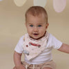 SNUGGLE HUNNY VINTAGE CARS DRIBBLE BIB