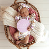 SNUGGLE HUNNY ISLA & LILAC REVERSIBLE MILESTONE CARDS