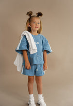 CINNAMON BABY TERRY TRACK SET - STORM