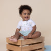 SNUGGLE HUNNY DUCK POND SHORT SLEEVE BODYSUIT