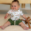 SNUGGLE HUNNY DINO SHORT SLEEVE BODYSUIT