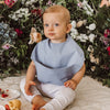 SNUGGLE HUNNY BIB WATERPROOF - SKY
