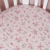 SNUGGLE HUNNY ALICE'S TEA PARTY FITTED COT SHEET