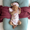 SNUGGLE HUNNY ALICE'S TEA PARTY SHORT SLEEVE BODYSUIT
