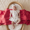 SNUGGLE HUNNY LADYBUG SHORT SLEEVE ORGANIC DRESS